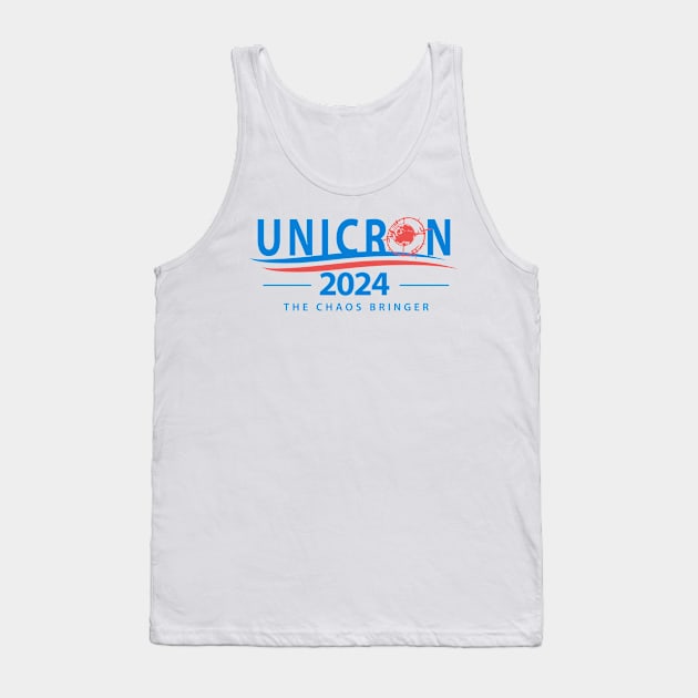 Unicron For President 2024 - The Caos Bringer 1 Tank Top by prometheus31